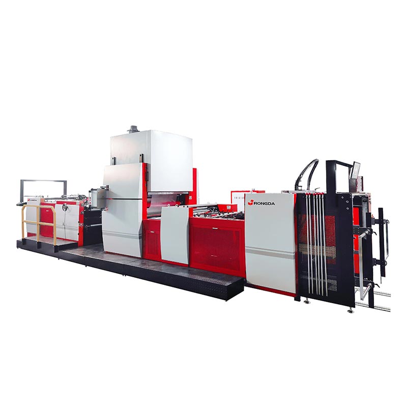 Automatyczny laminator do folii ze zmywaczem proszku